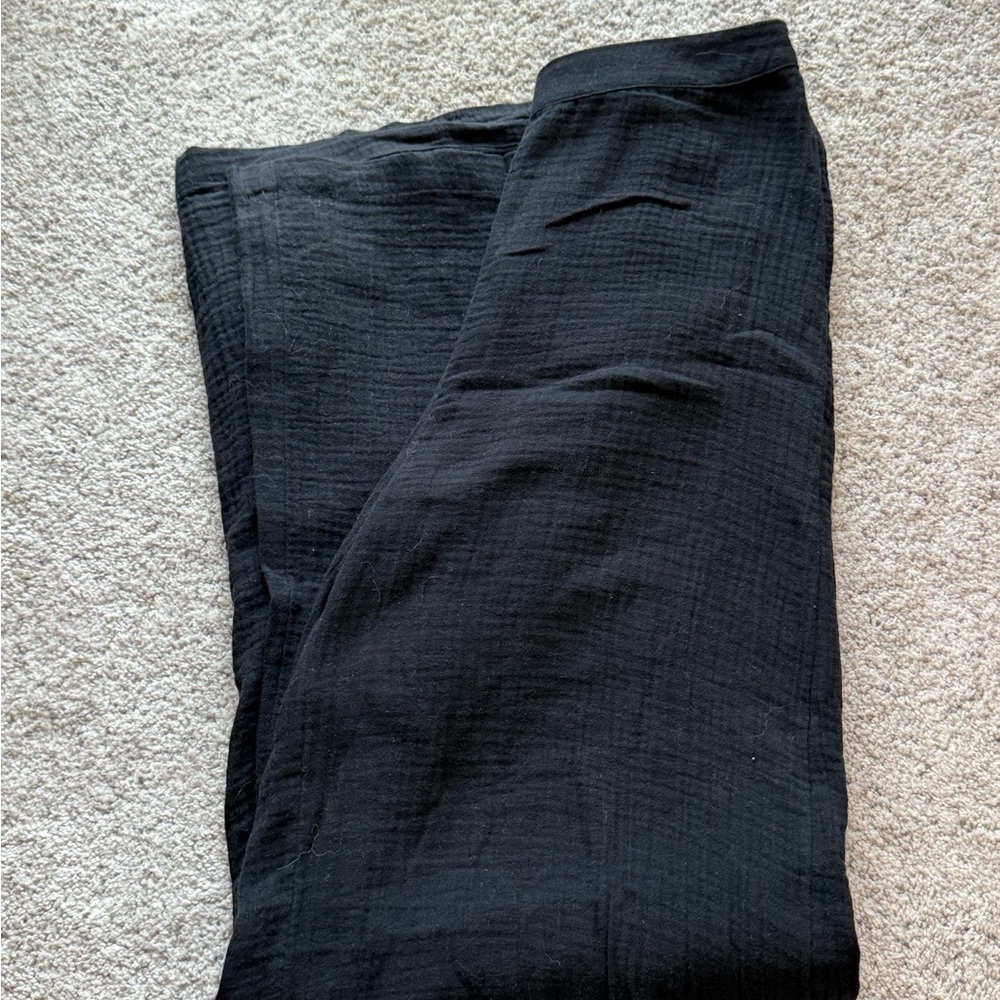 L*Space Women's Black Wide Leg Pants